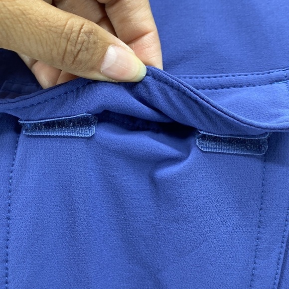 Duluth Trading Flexpedition Shacket Hooded Purple Outdoor hiking camping - Picture 5 of 11